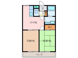 松阪駅 徒歩10分 2階の物件間取画像